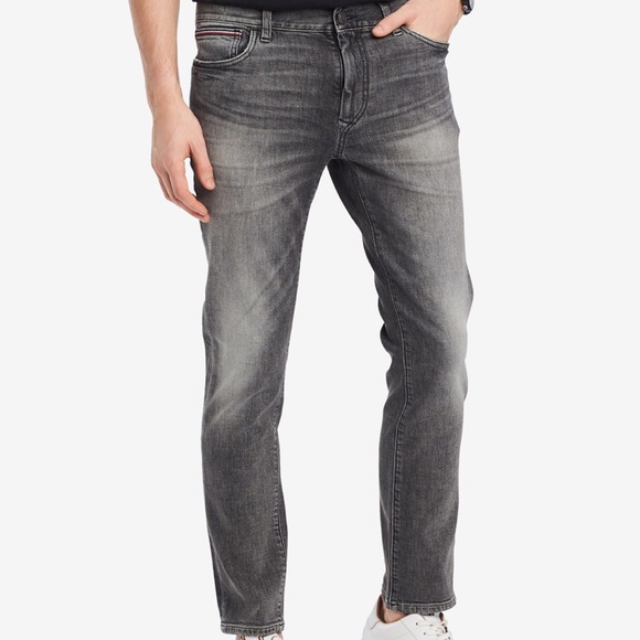 tommy hilfiger men's slim fit jeans
